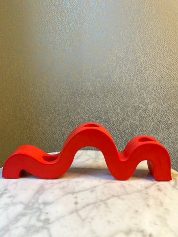 Red Squiggles No. 1